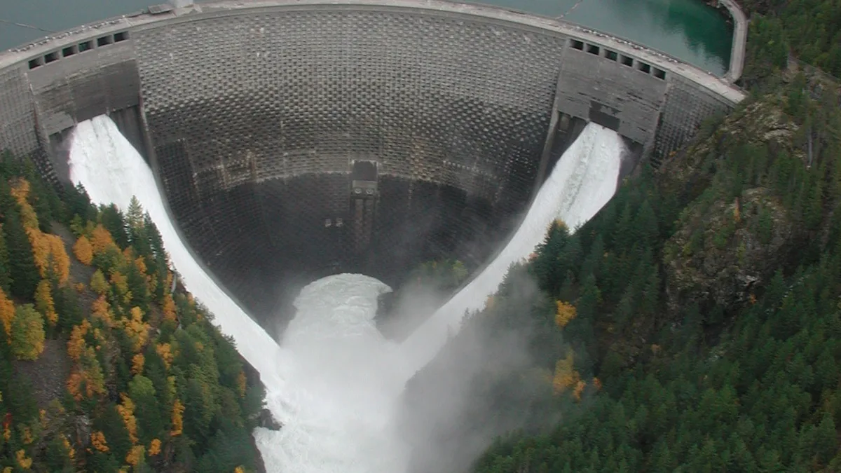Ross Dam in United States