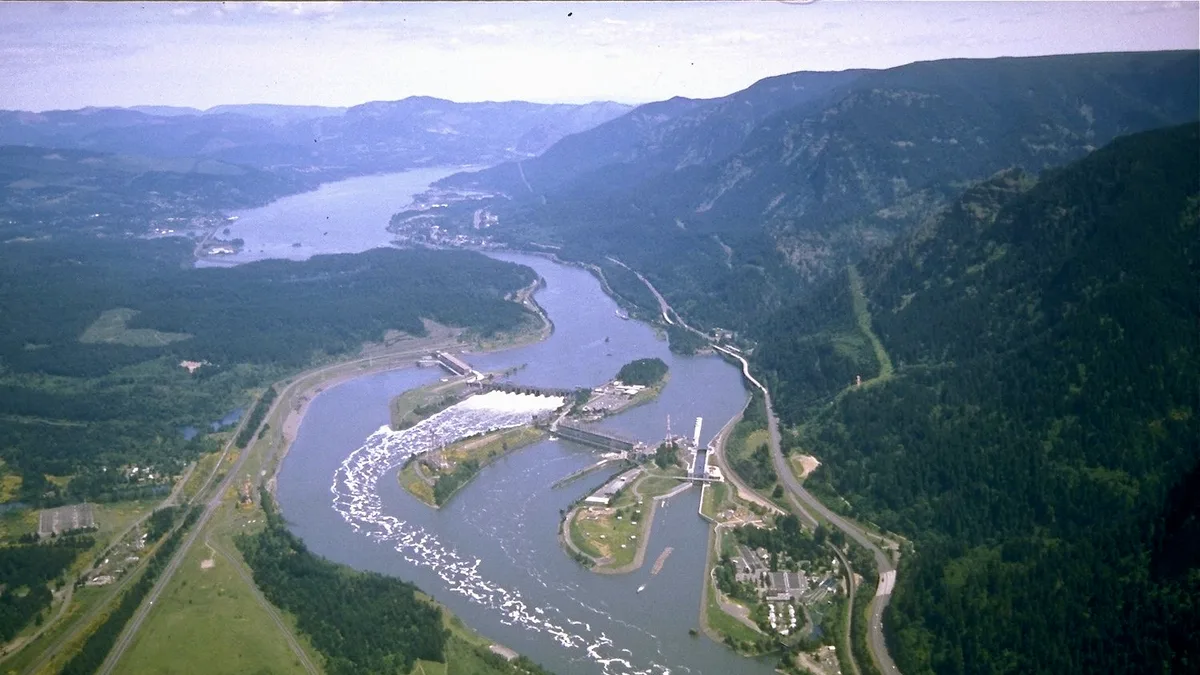 Bonneville Dam in United States