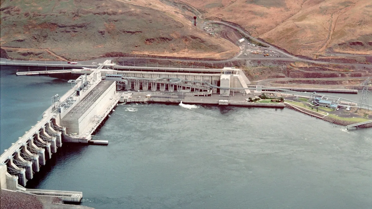Little Goose Dam in United States