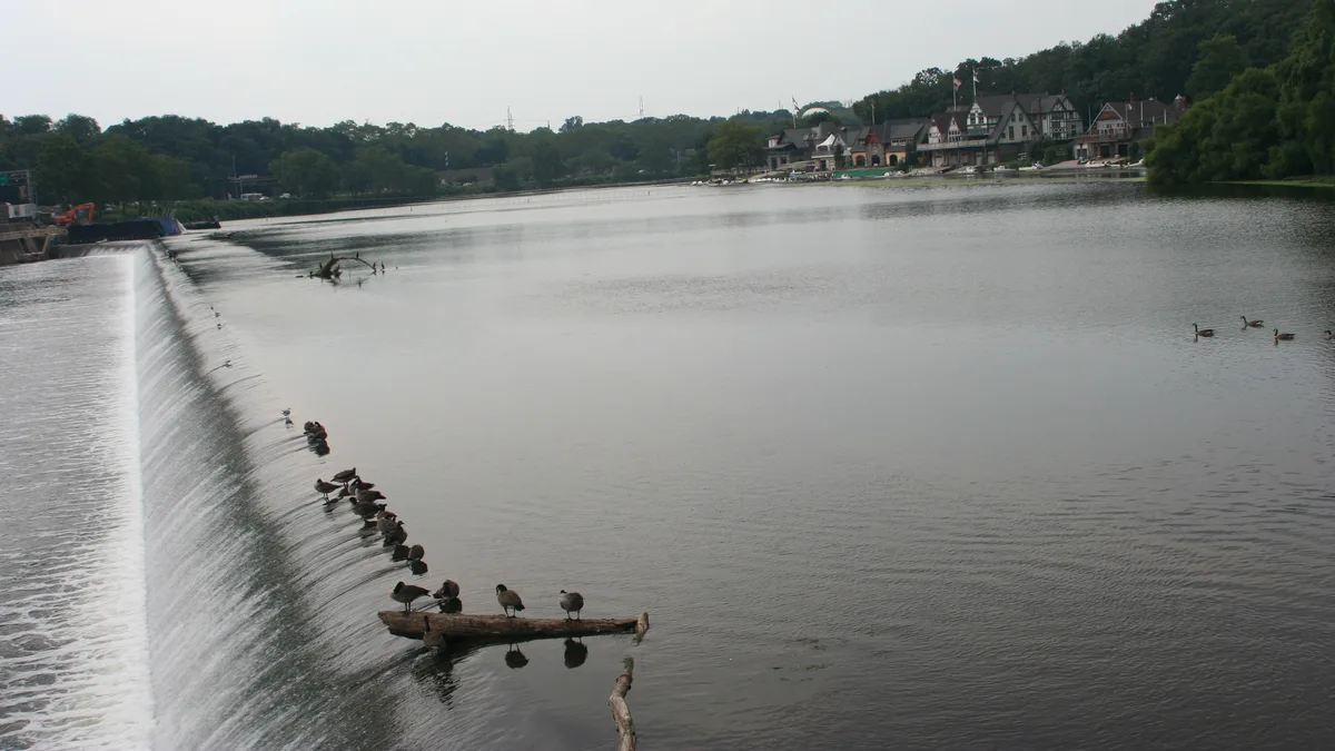 Fairmount Dam in United States
