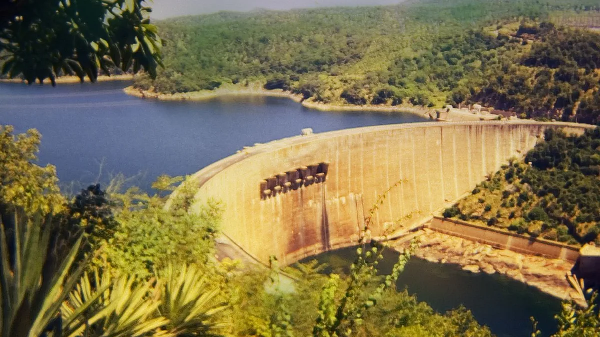 Kariba Dam in Zambia