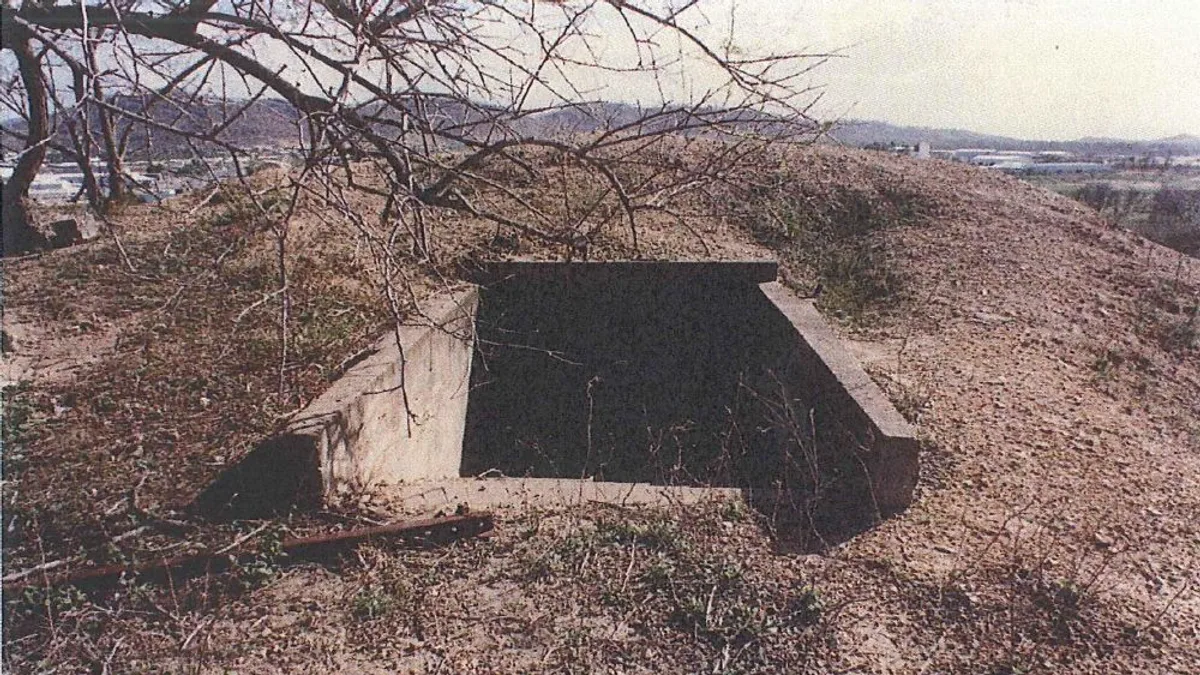 Mount St John Anti-Aircraft Battery in Australia