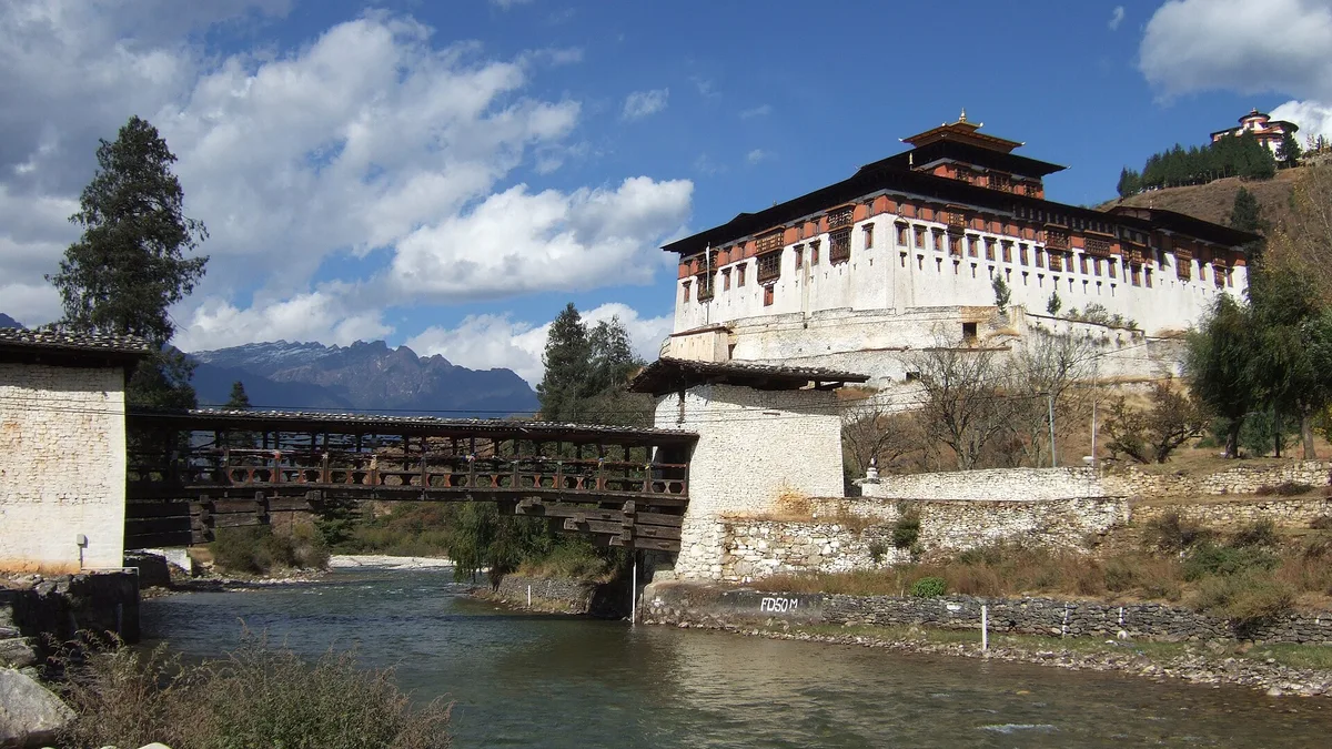 Rinpung Dzong in Bhutan