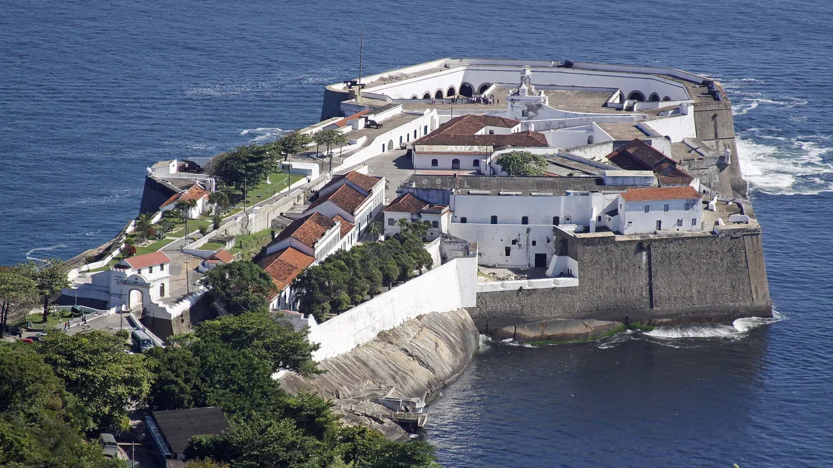 Fortaleza de Santa Cruz da Barra in Brazil