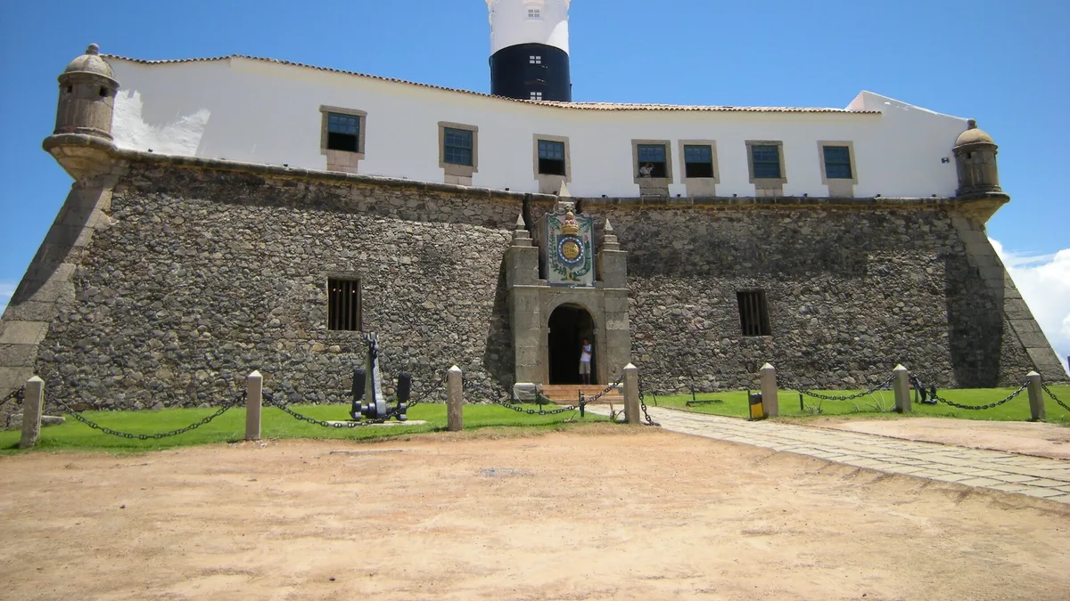 Forte de Santo Antônio da Barra in Brazil