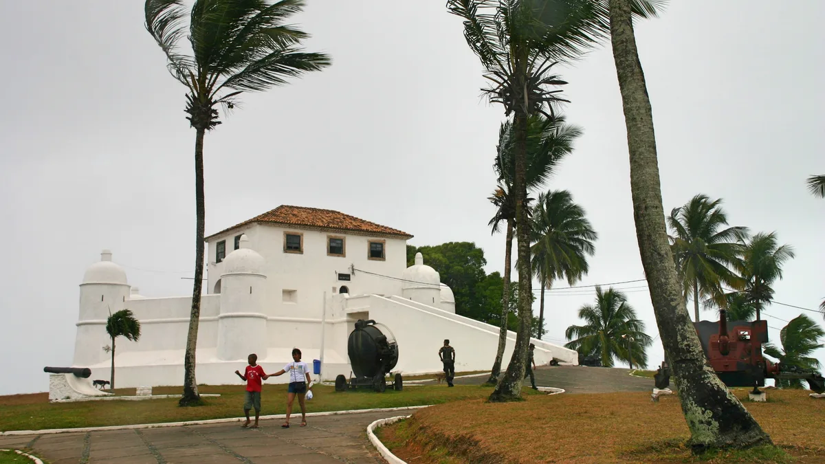 Forte de Nossa Senhora de Monte Serrat in Brazil