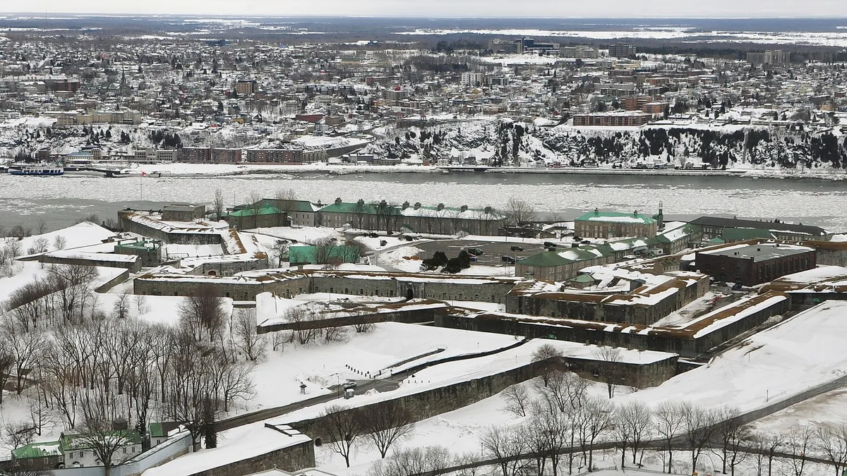 Citadelle of Quebec in Canada