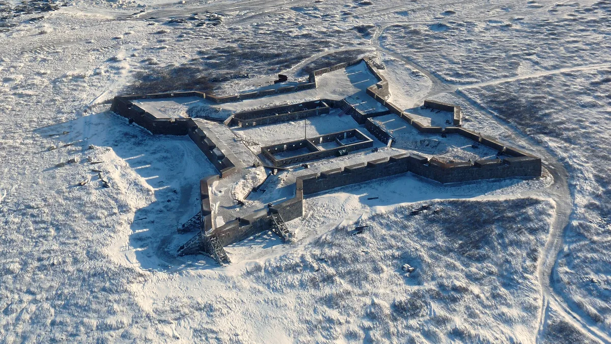Prince of Wales Fort in Canada