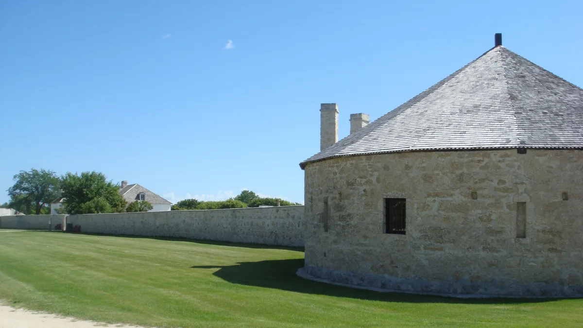 Lower Fort Garry in Canada