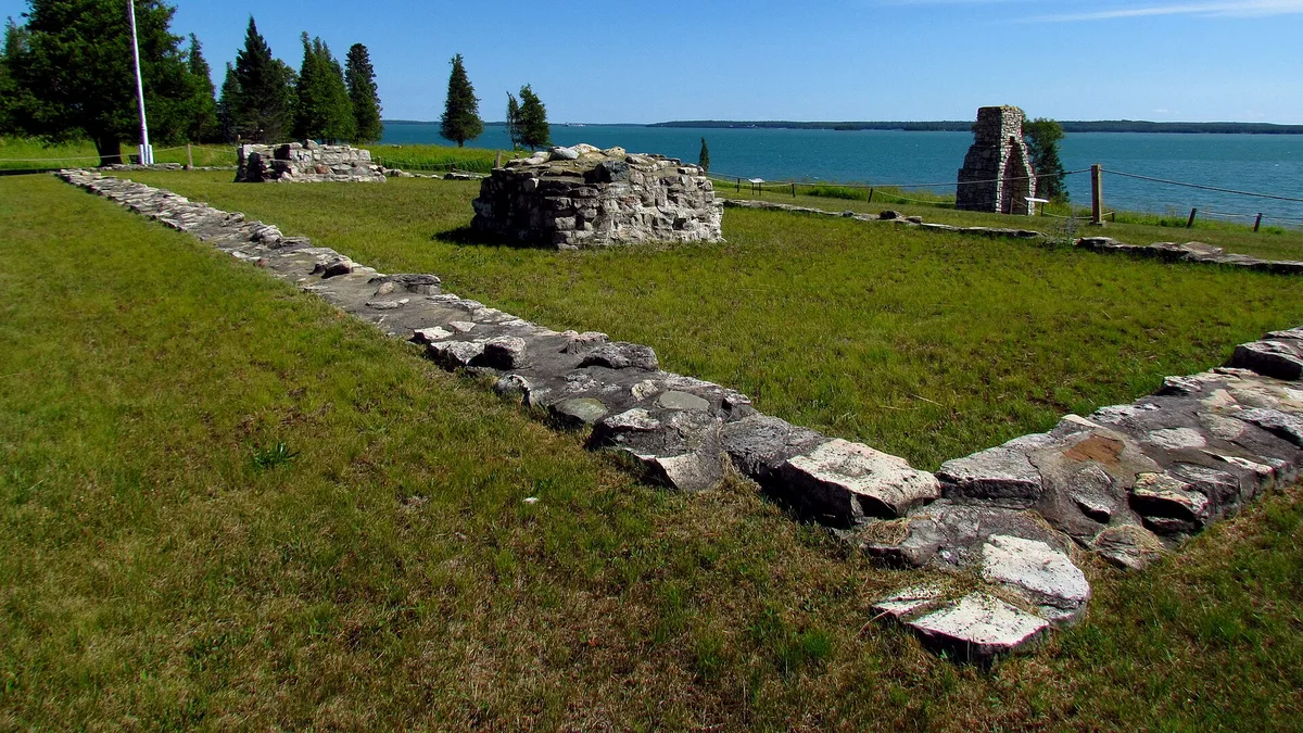 Fort St. Joseph in Canada