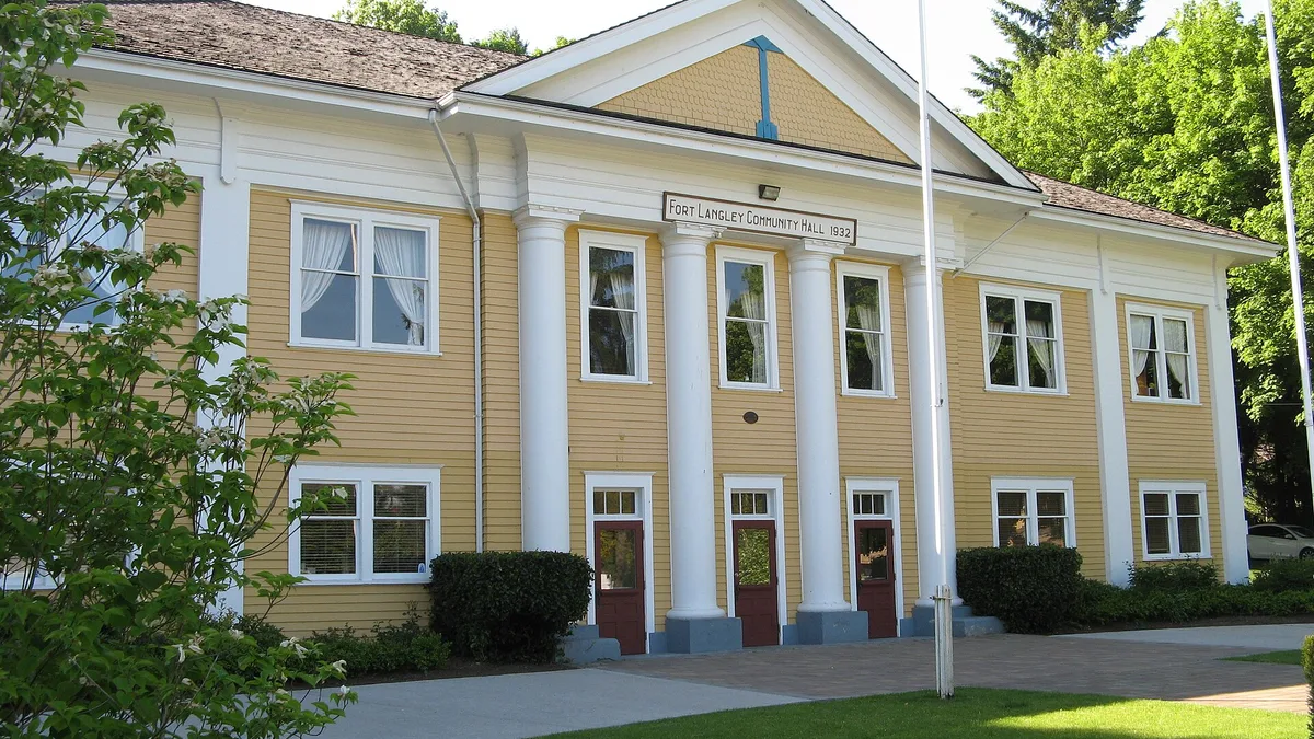 Fort Langley in Canada