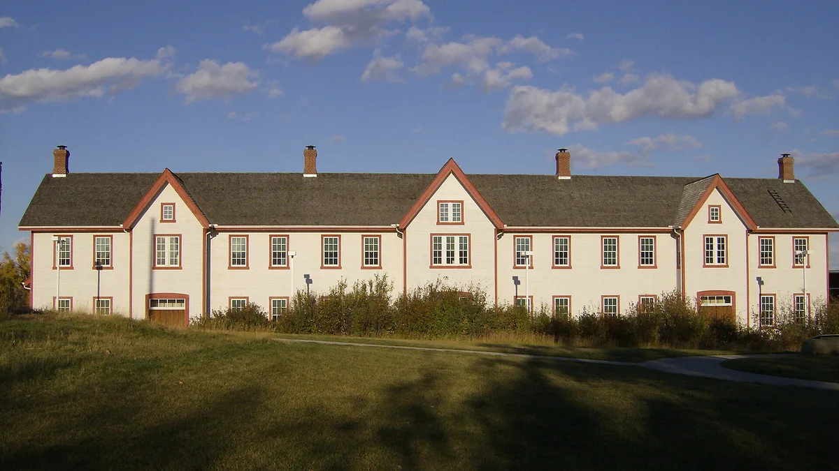 Fort Calgary in Canada