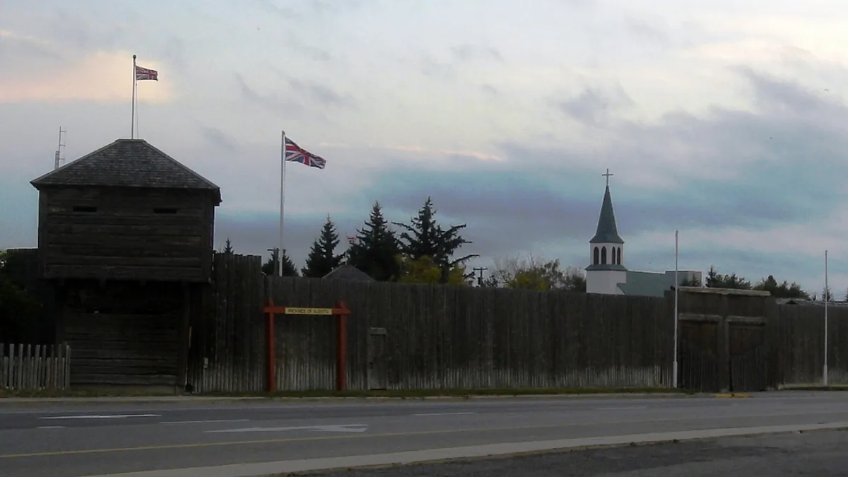 Fort Macleod in Canada