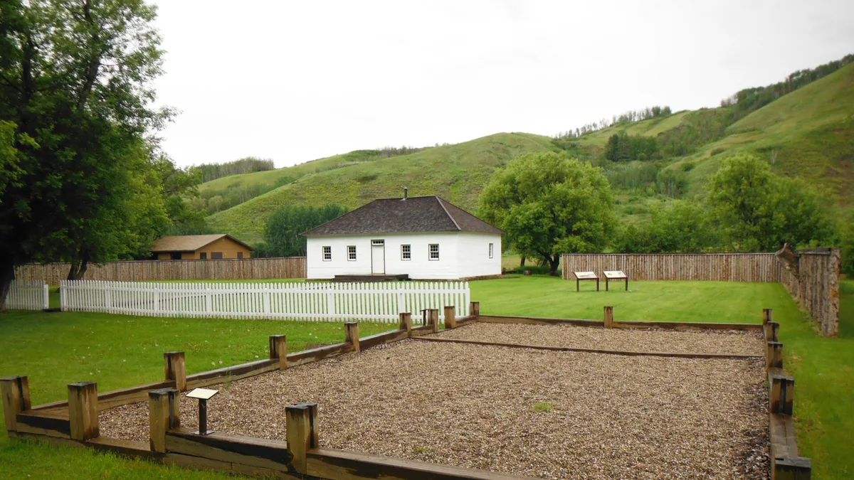 Fort Dunvegan in Canada