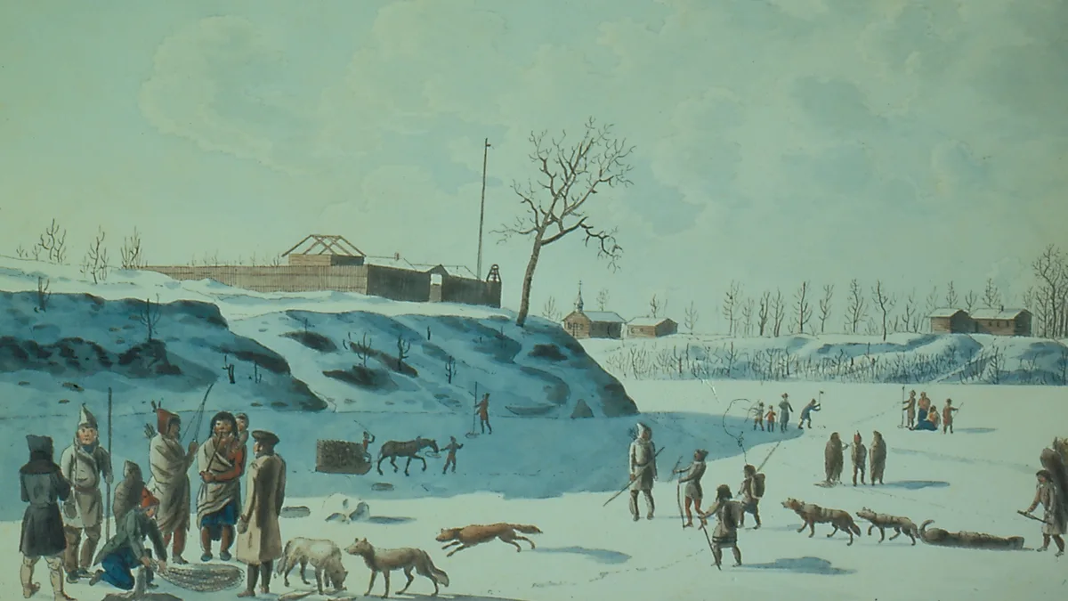 Fort Gibraltar in Canada