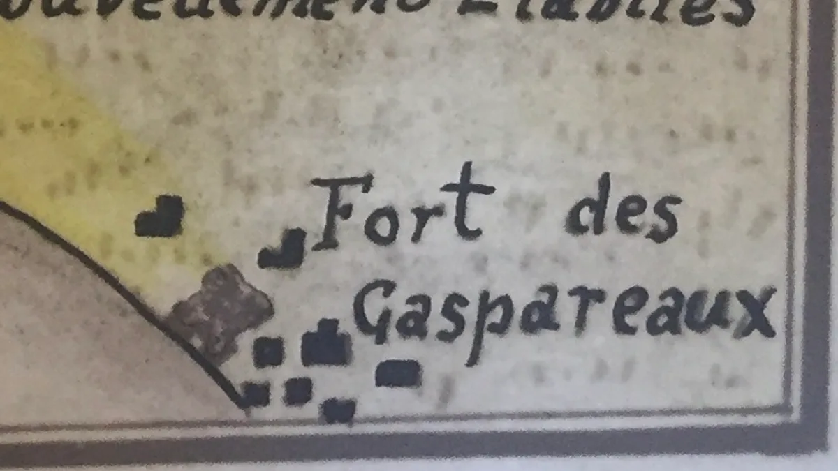 Fort Gaspareaux in Canada