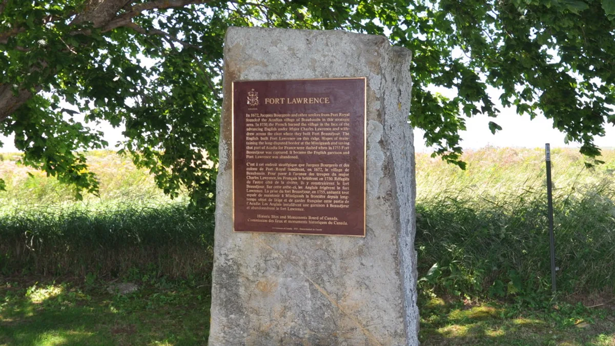 Fort Lawrence in Canada