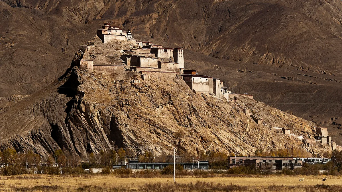 Gyantse Dzong in China