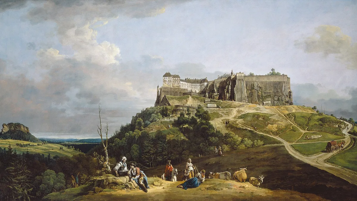 Königstein Fortress in Germany