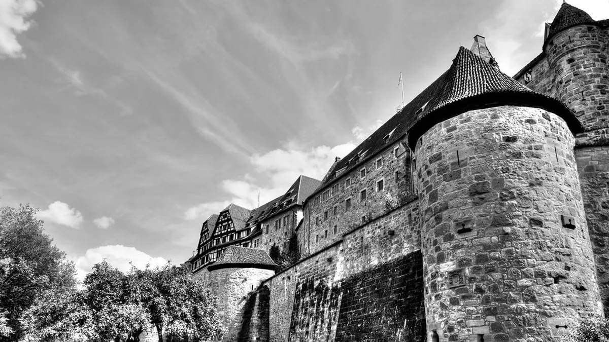 Coburg Fortress in Germany