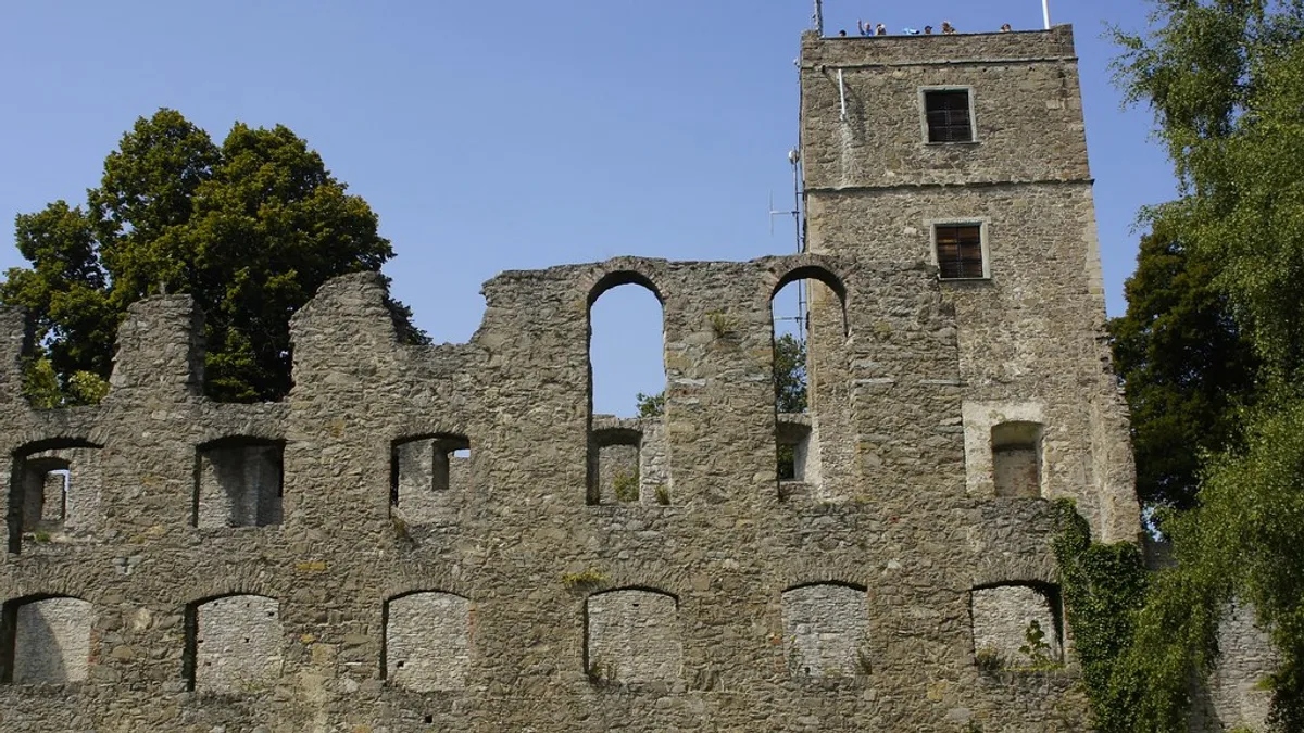 Hohentwiel Fortress Ruins in Germany