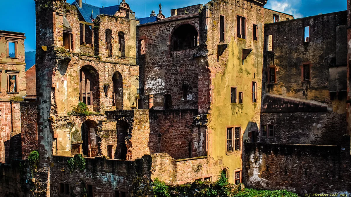 Heidelberg Castle in Germany