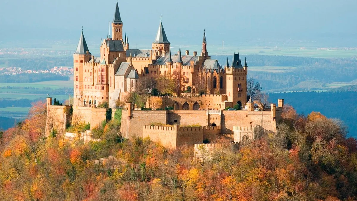 Hohenzollern Castle in Germany