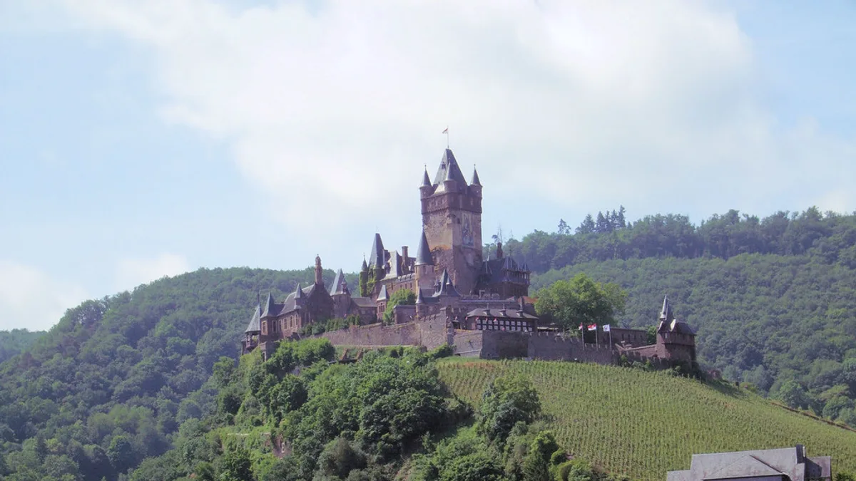 Cochem Castle in Germany
