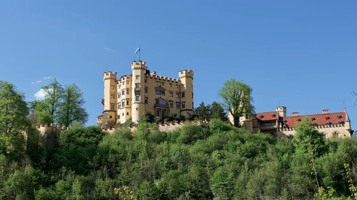Hohenschwangau Castle in Germany