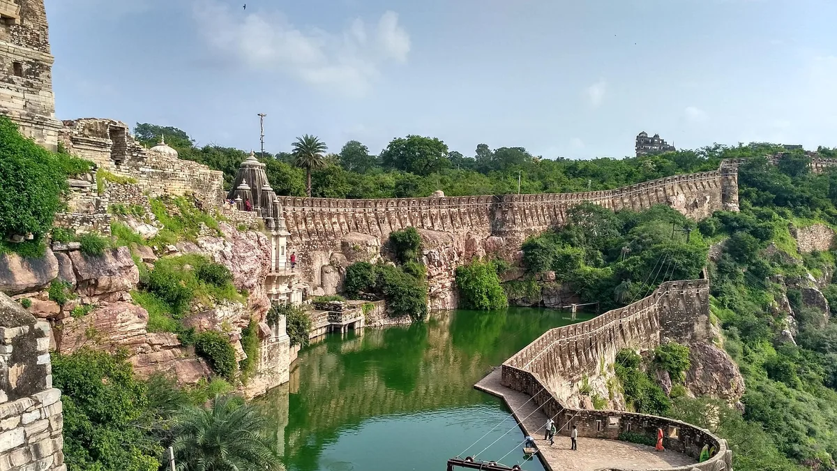 Chittorgarh Fort in India