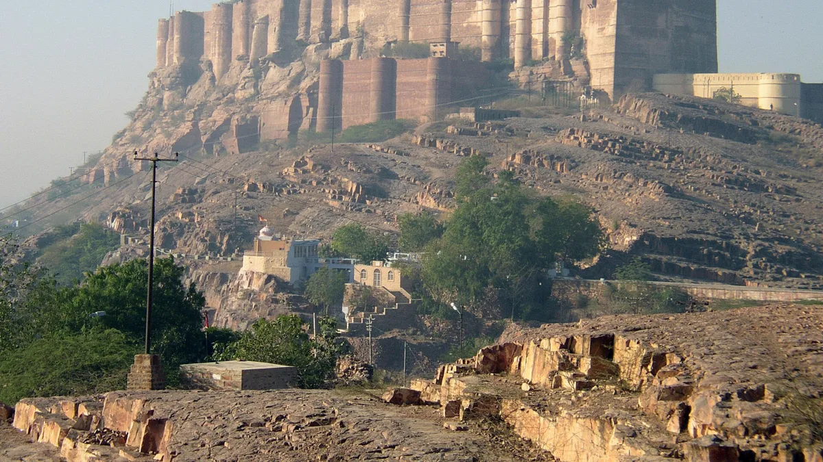 Mehrangarh Fort in India