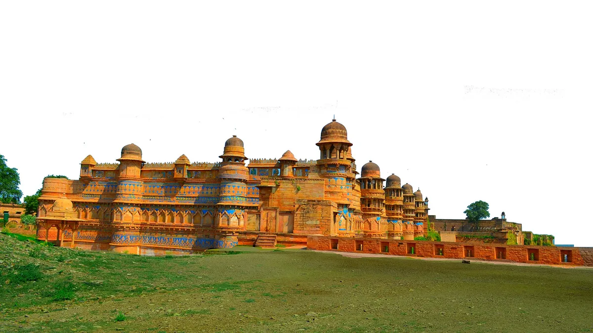 Gwalior Fort in India