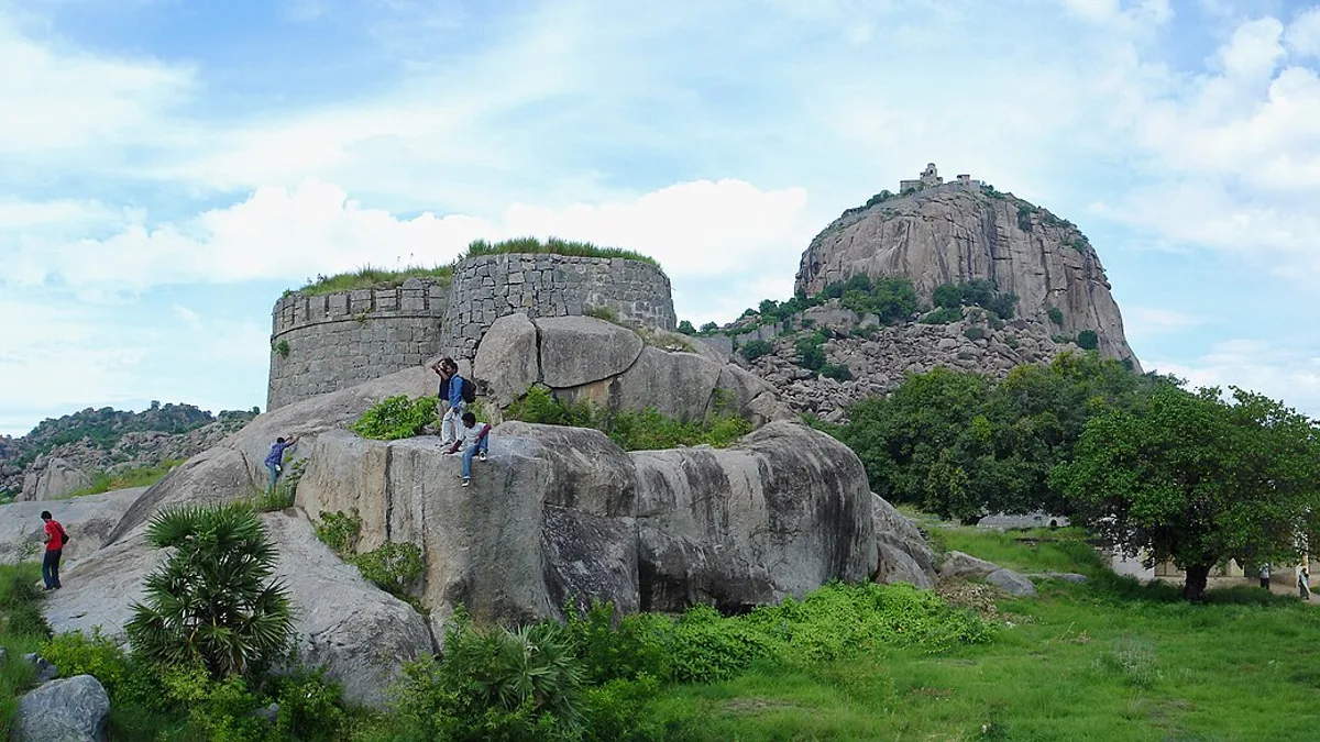 Gingee Fort in India