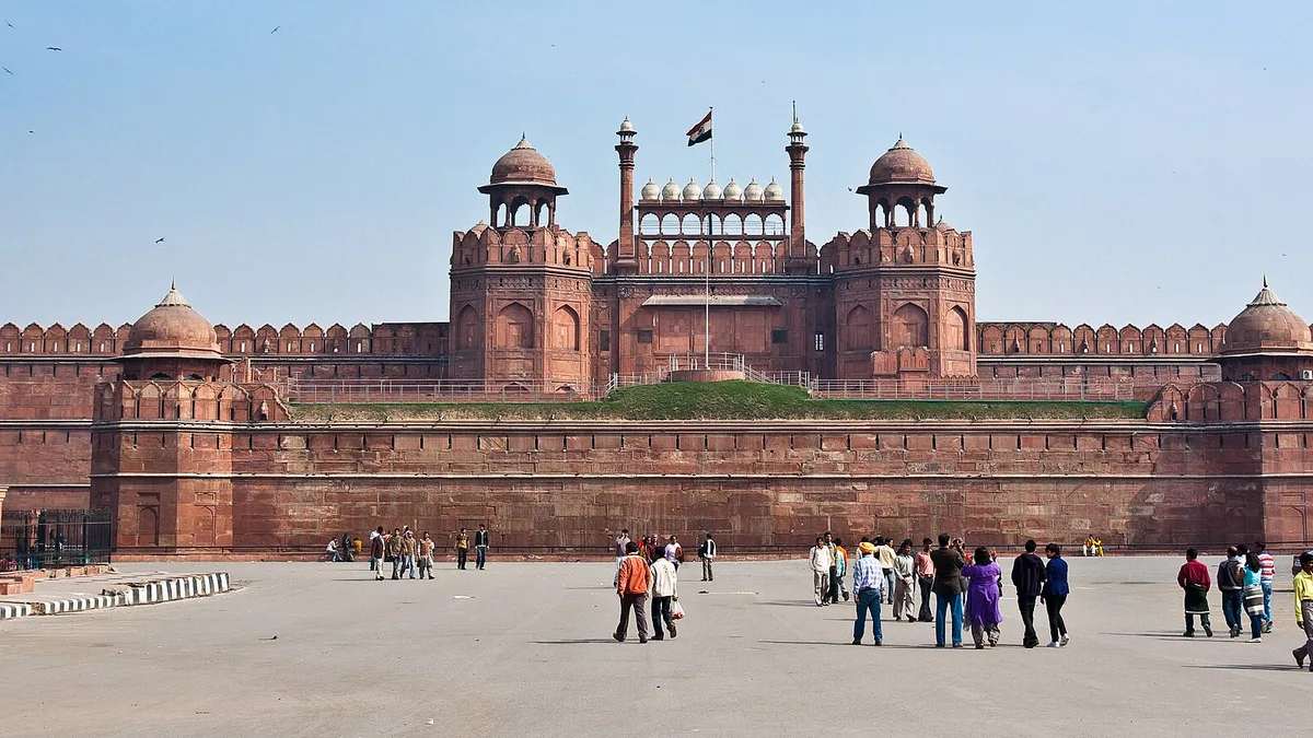 Red Fort in India