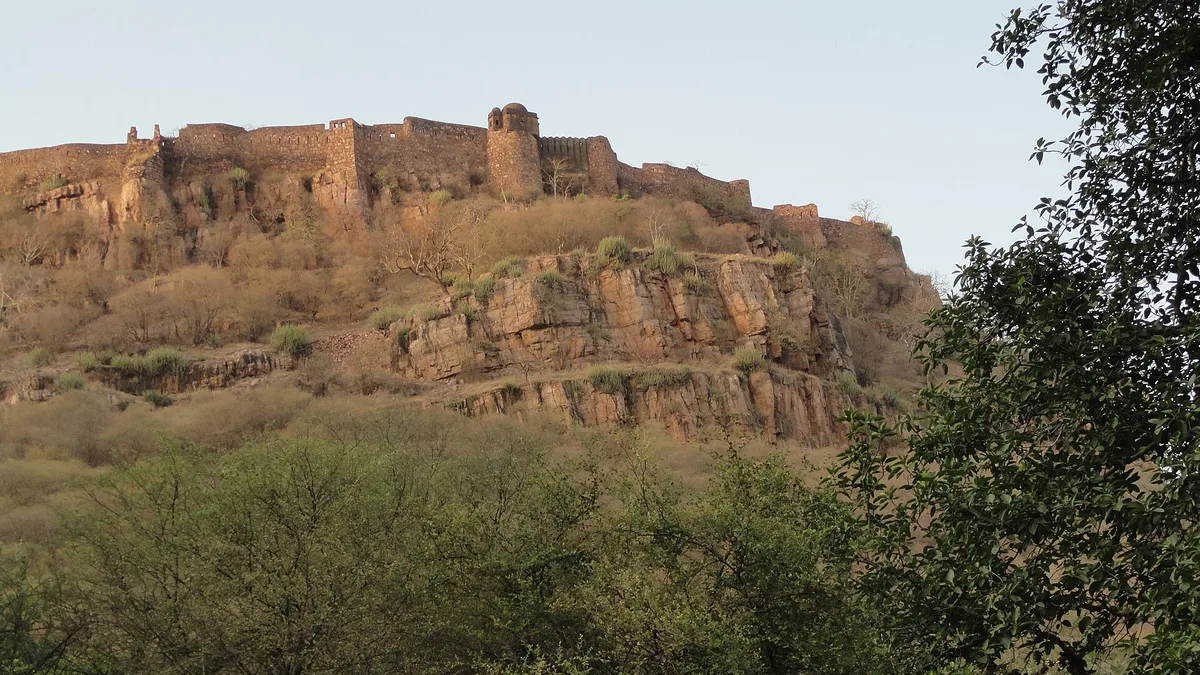Ranthambore Fort in India