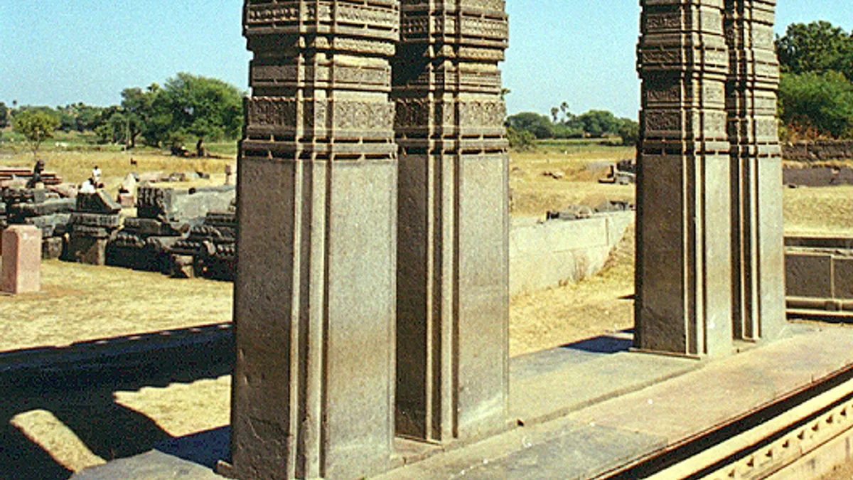 Warangal Fort in India