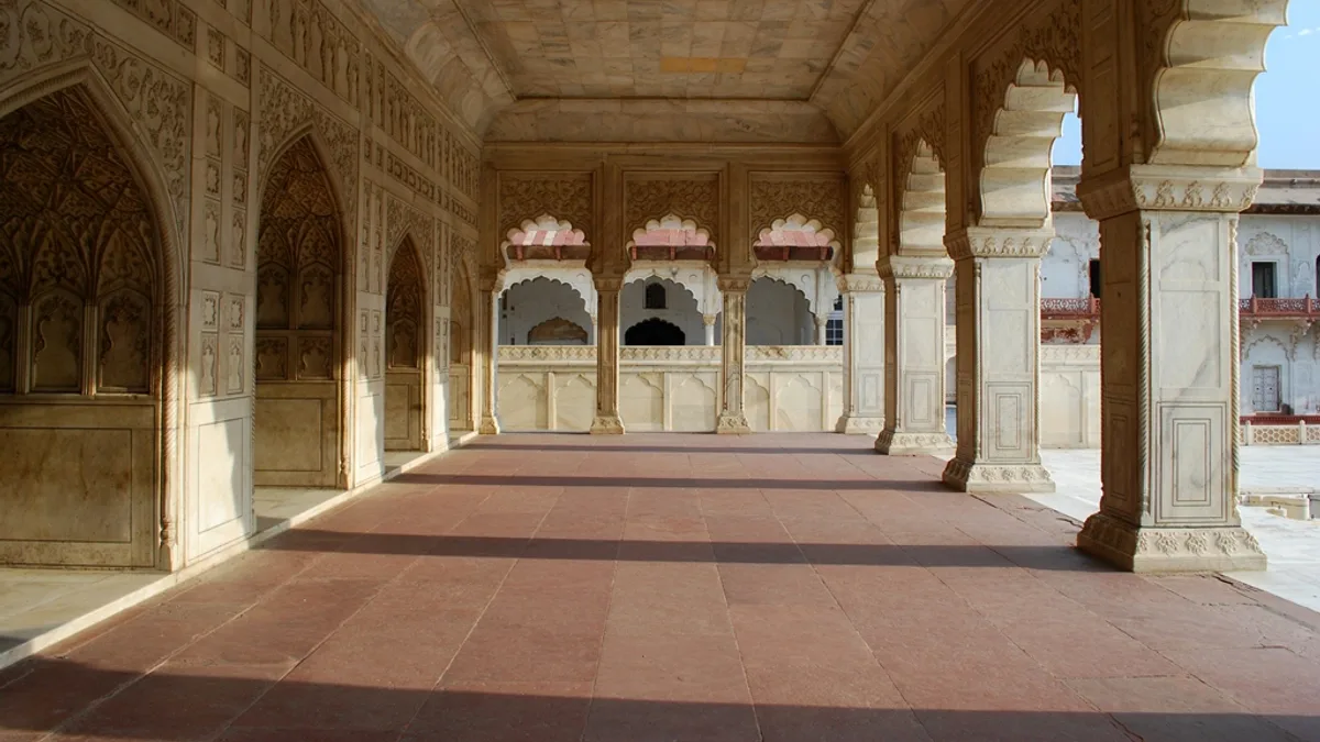 Agra Fort in India