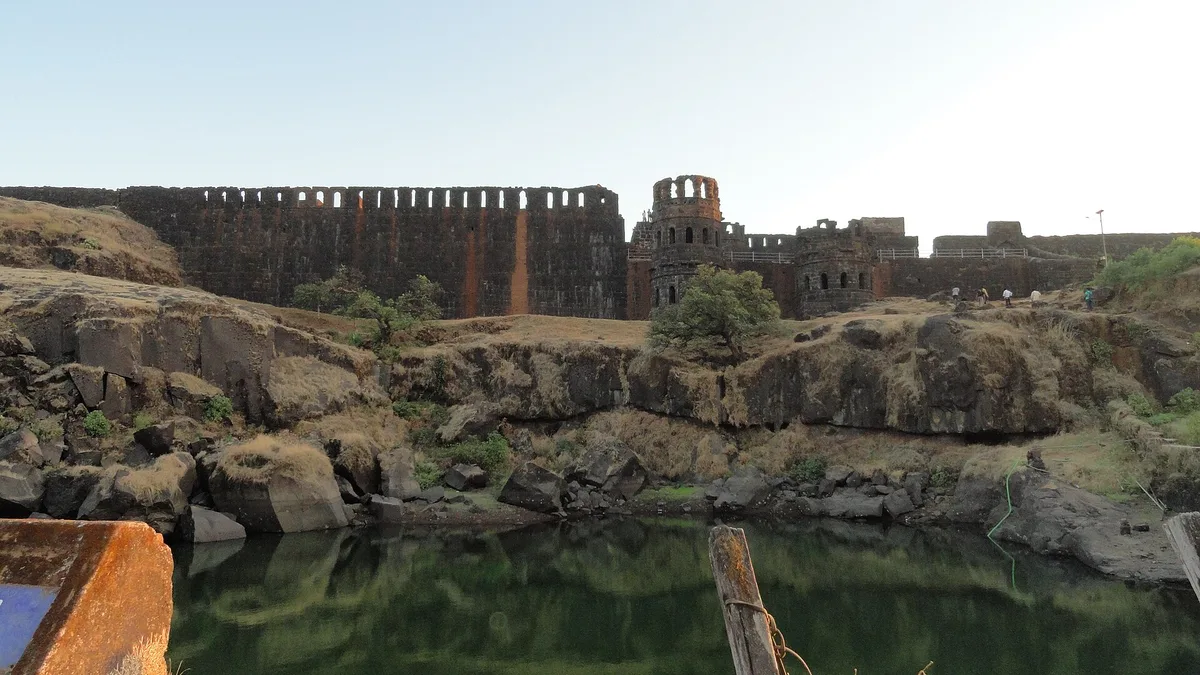 Raigad Fort in India