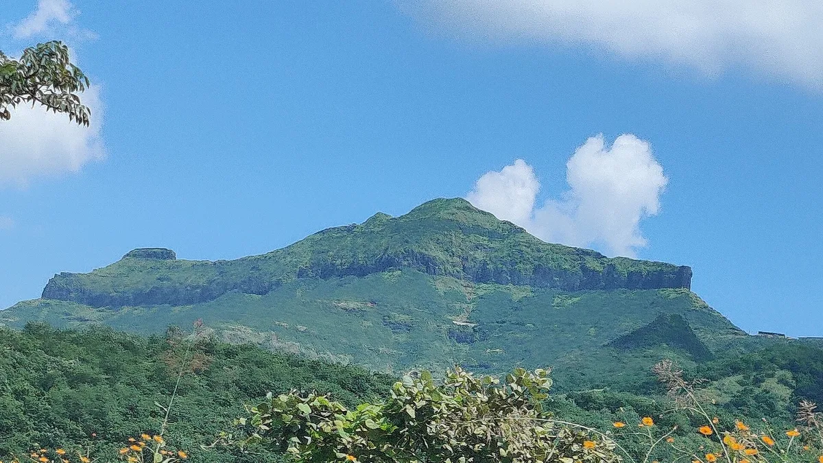 Purandar Fort in India