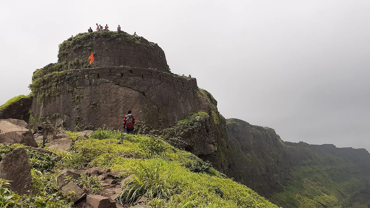 Visapur Fort in India