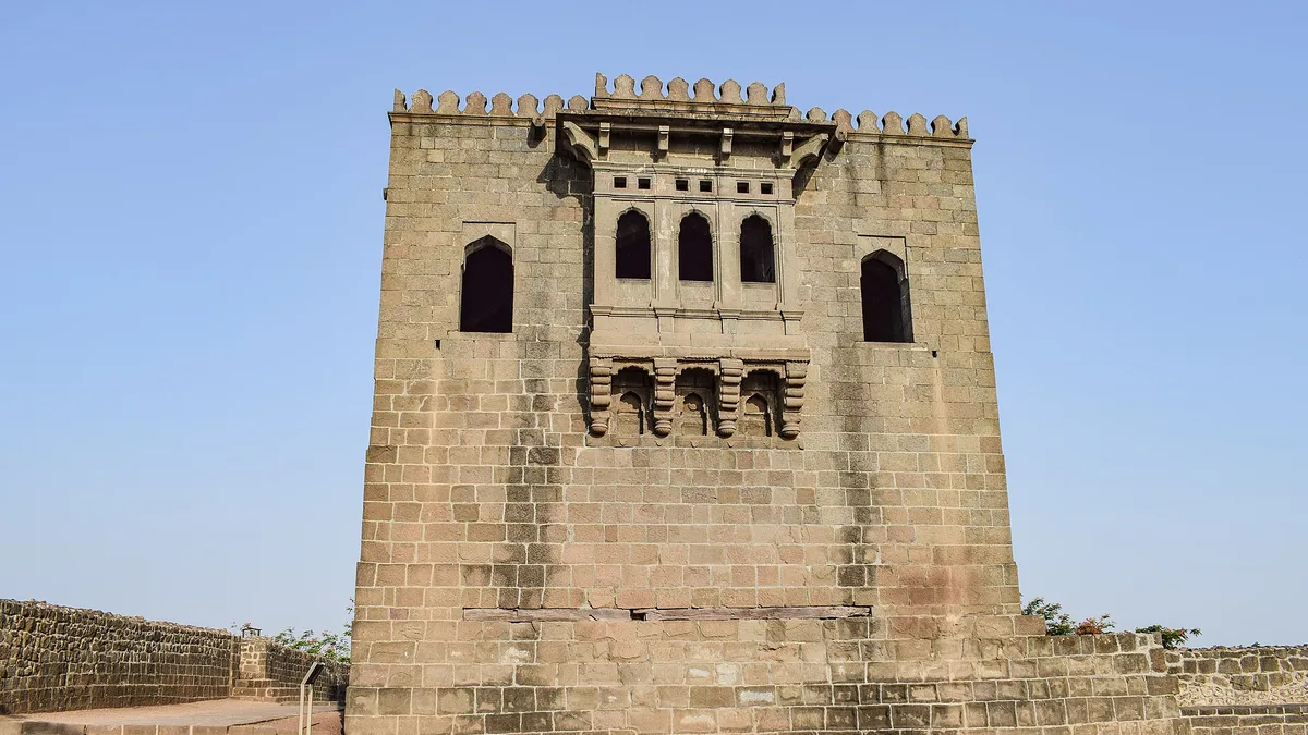 Shivneri Fort in India