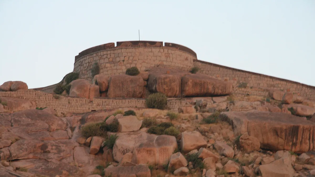 Bellary Fort in India