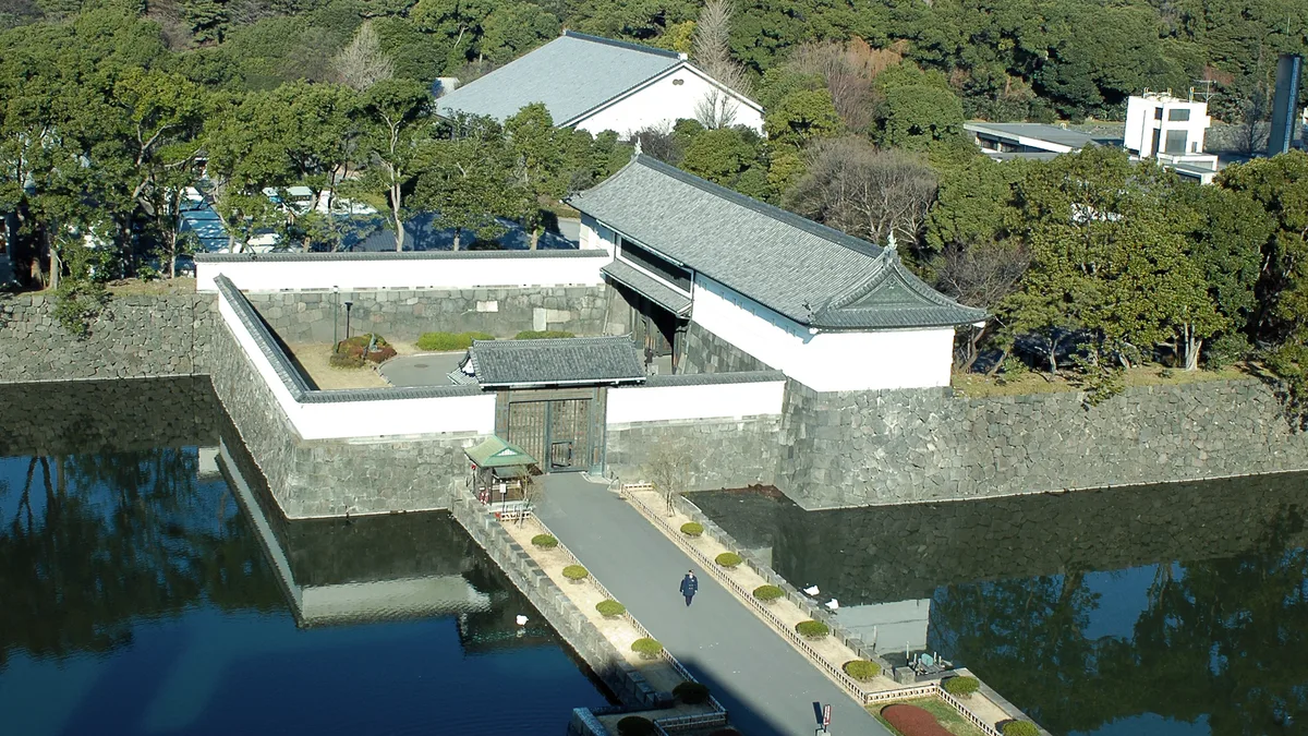 Edo Castle in Japan