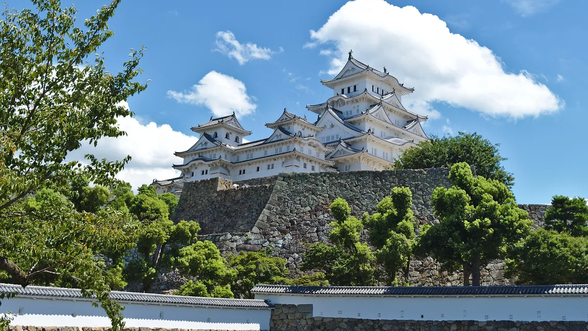 Himeji Castle in Japan
