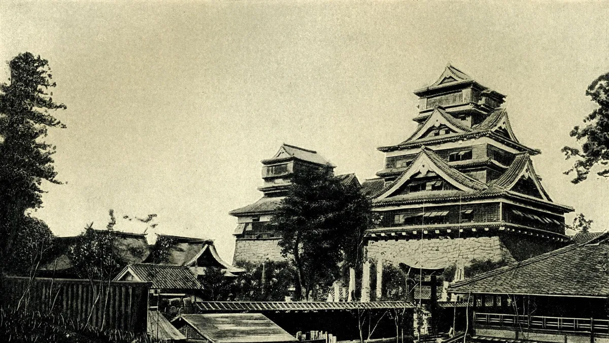 Kumamoto Castle in Japan