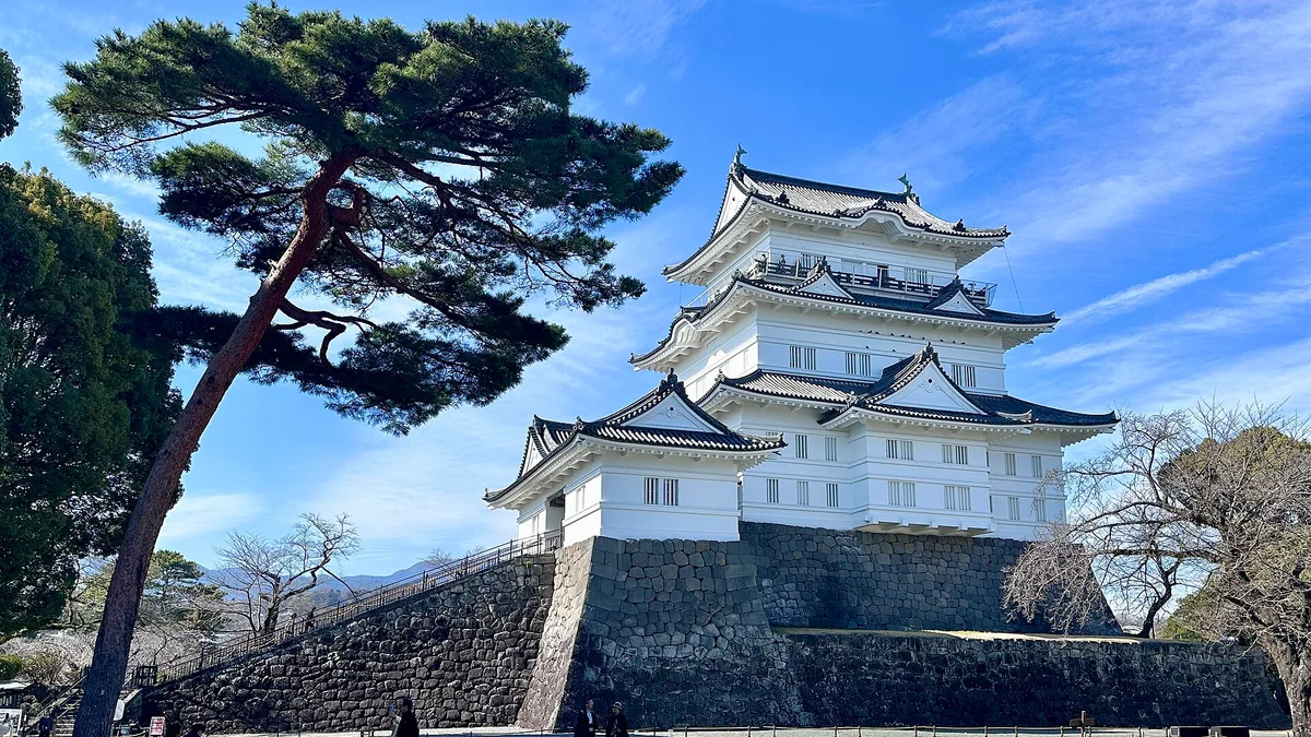 Odawara Castle in Japan