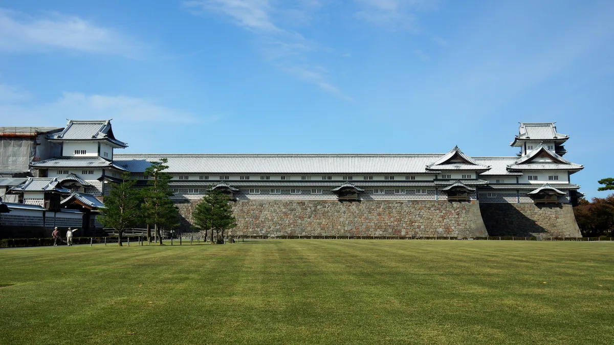 Kanazawa Castle in Japan
