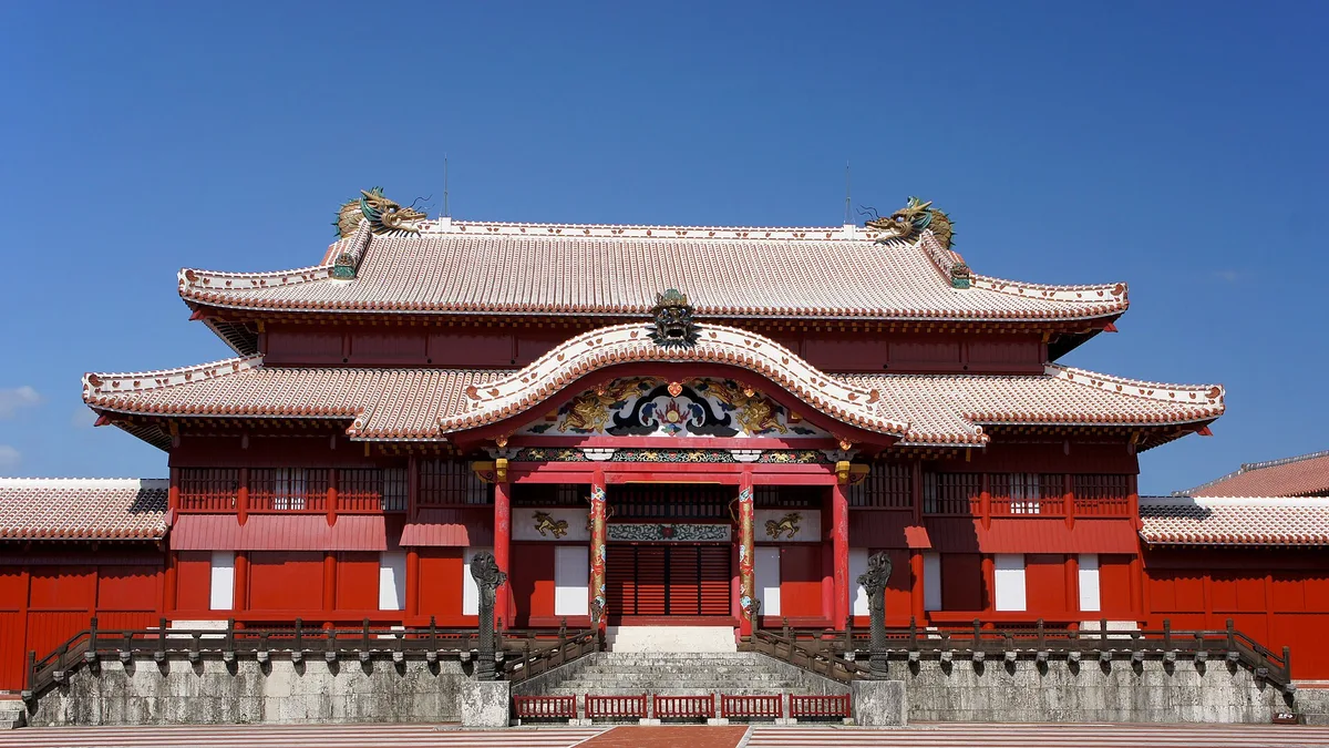 Shuri Castle in Japan