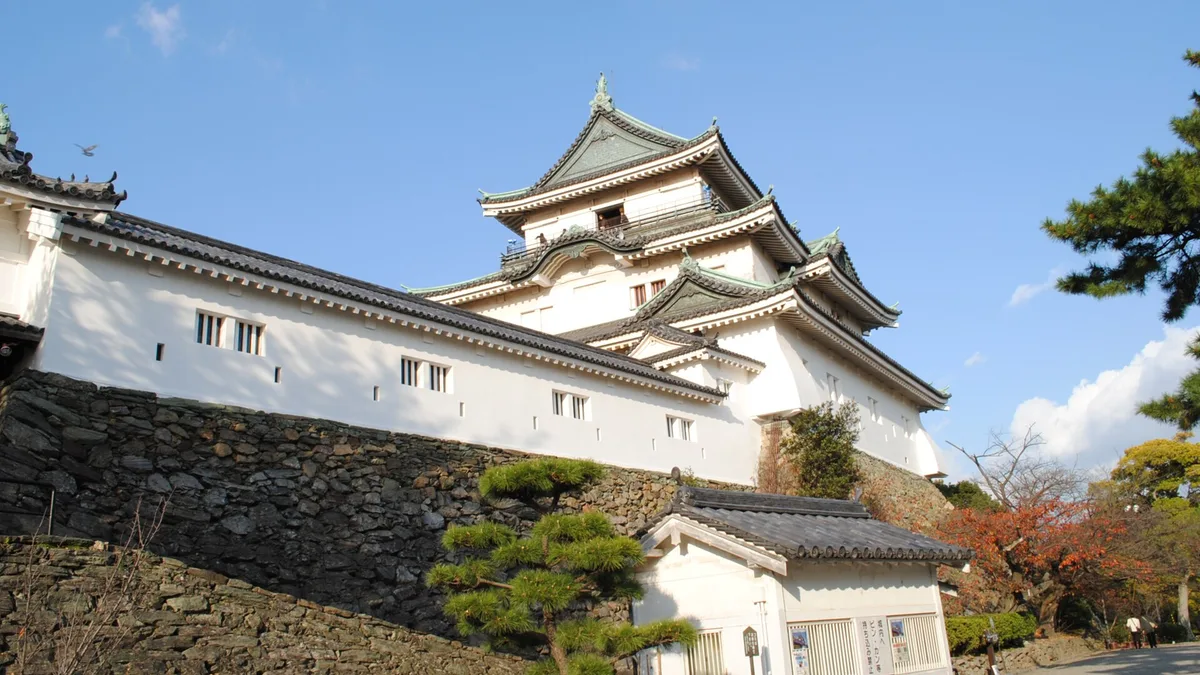 Wakayama Castle in Japan