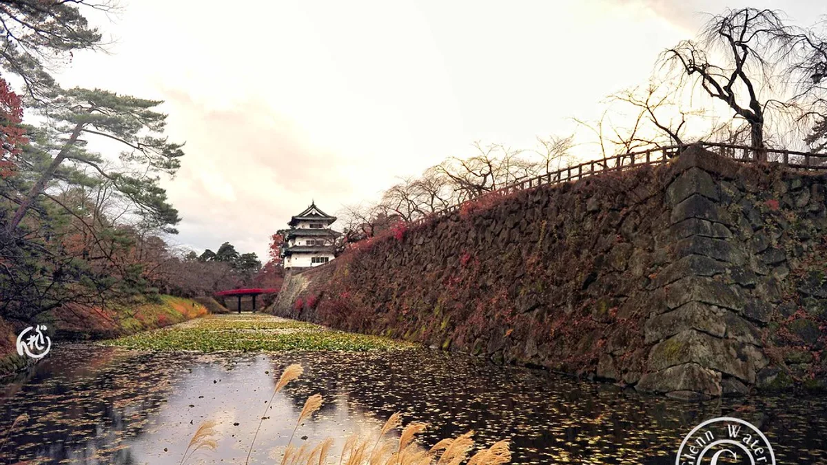 Hirosaki Castle in Japan